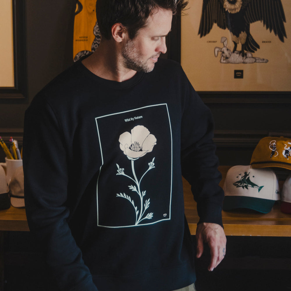 Poppy Birds Sweatshirt