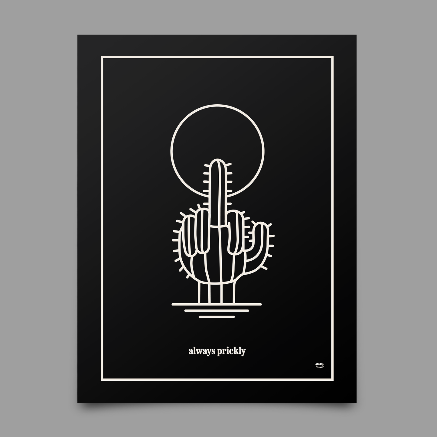 Always Prickly Print