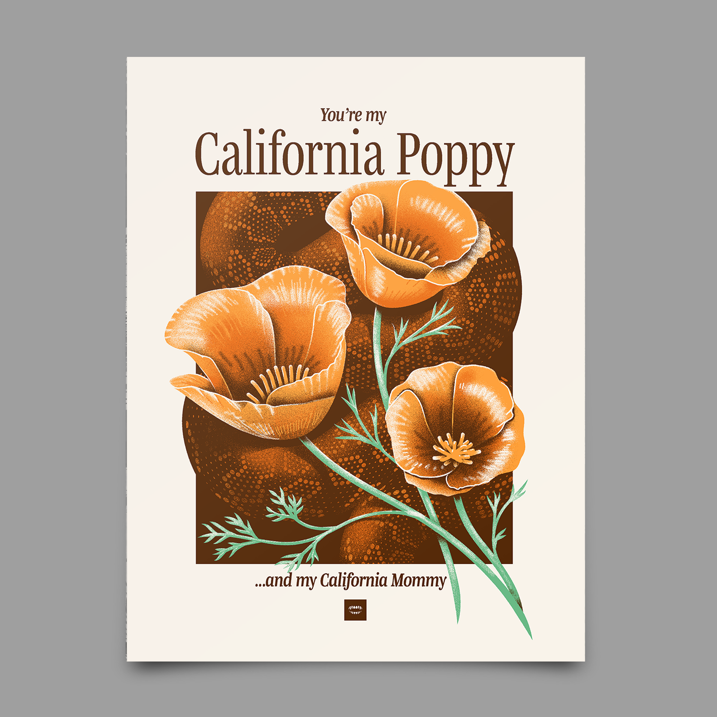 California Poppy Print