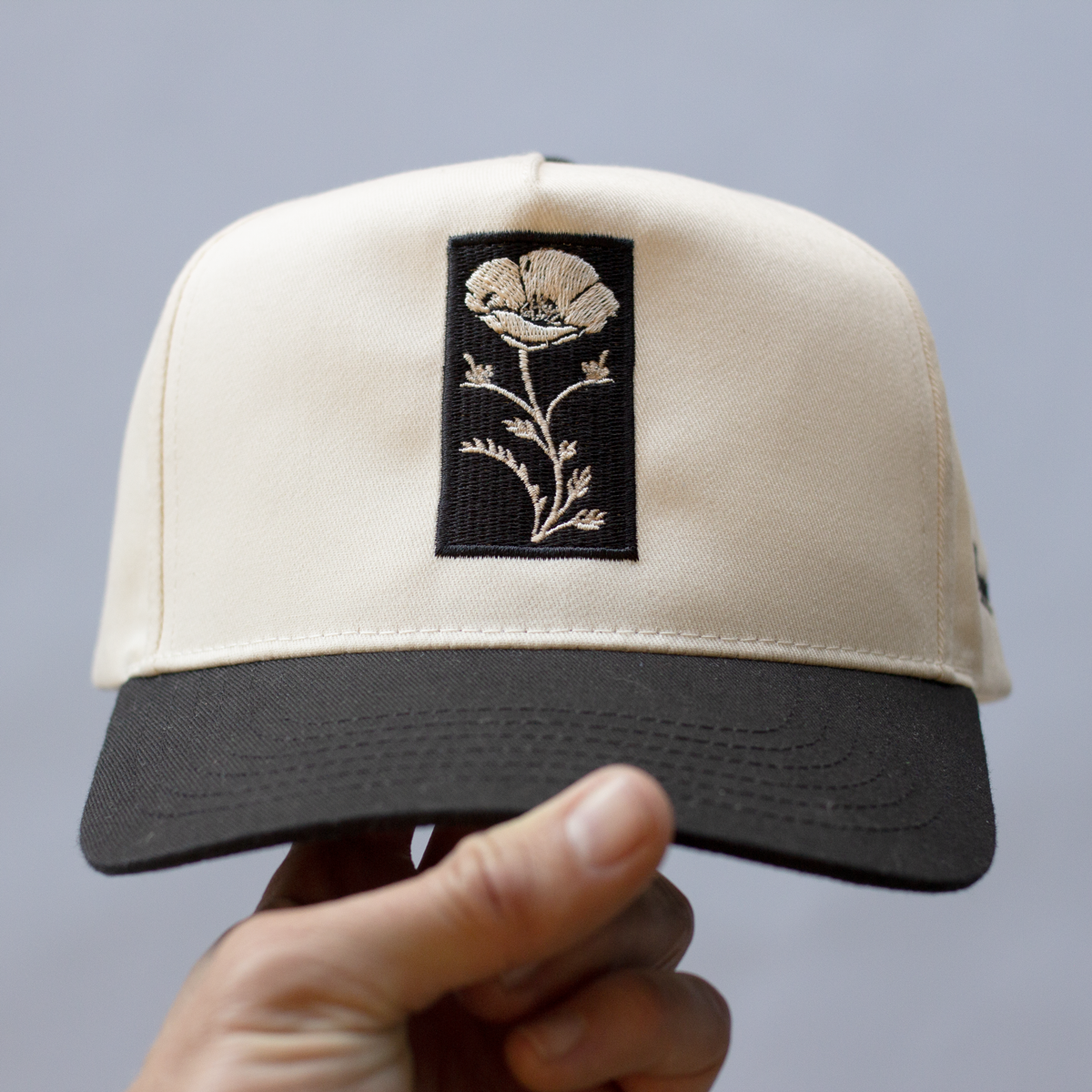 Poppy Birds Hat
