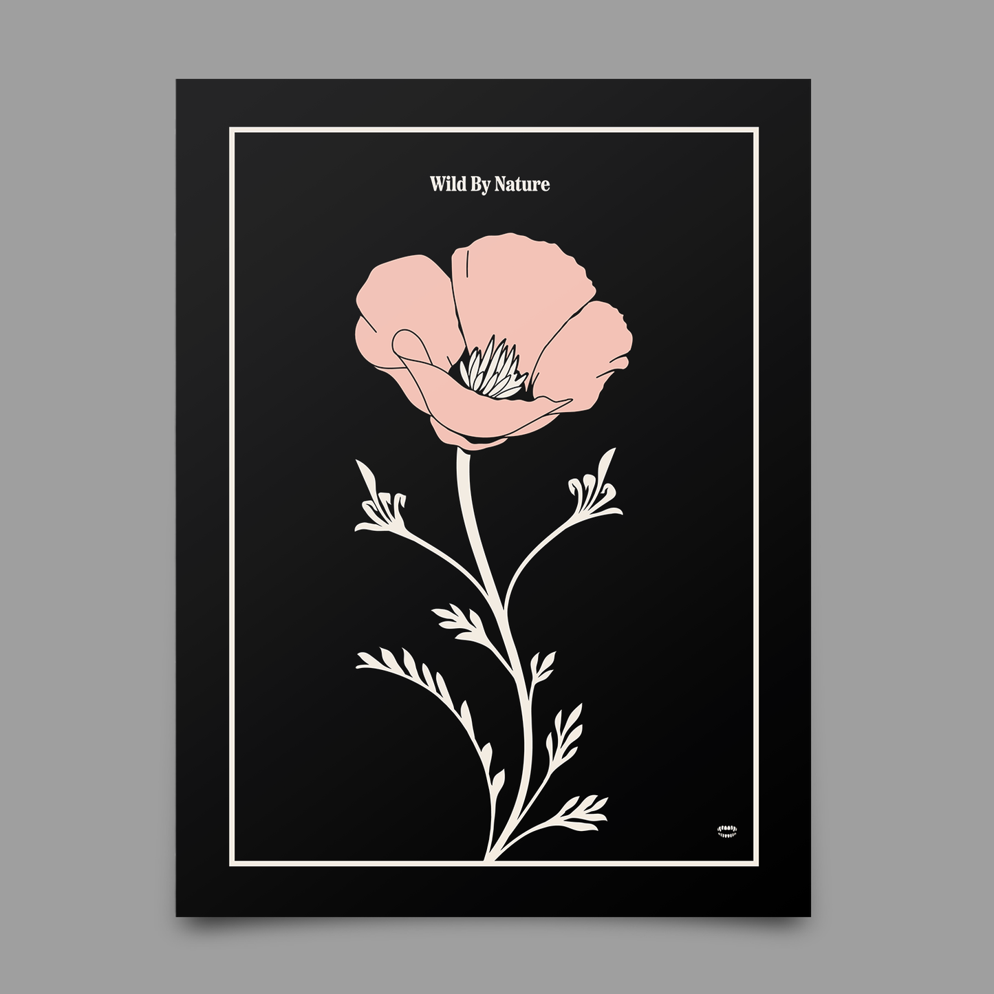Poppy Birds Print
