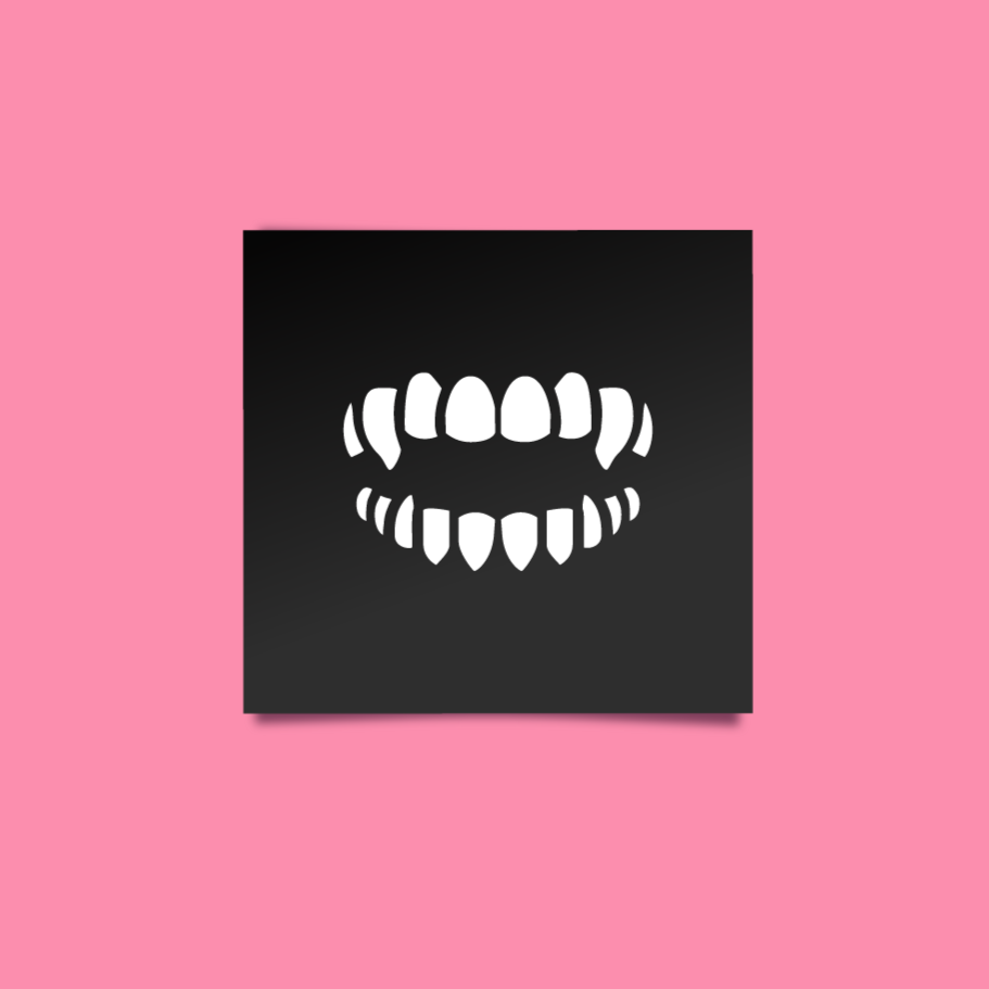 Chomp Logo Sticker