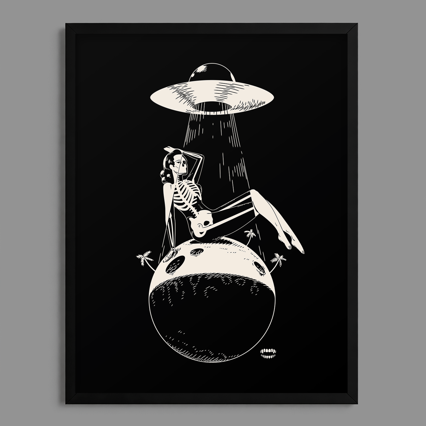 Alien Girlfriend Print