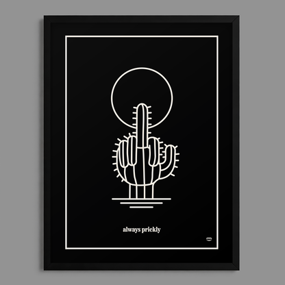Always Prickly Print