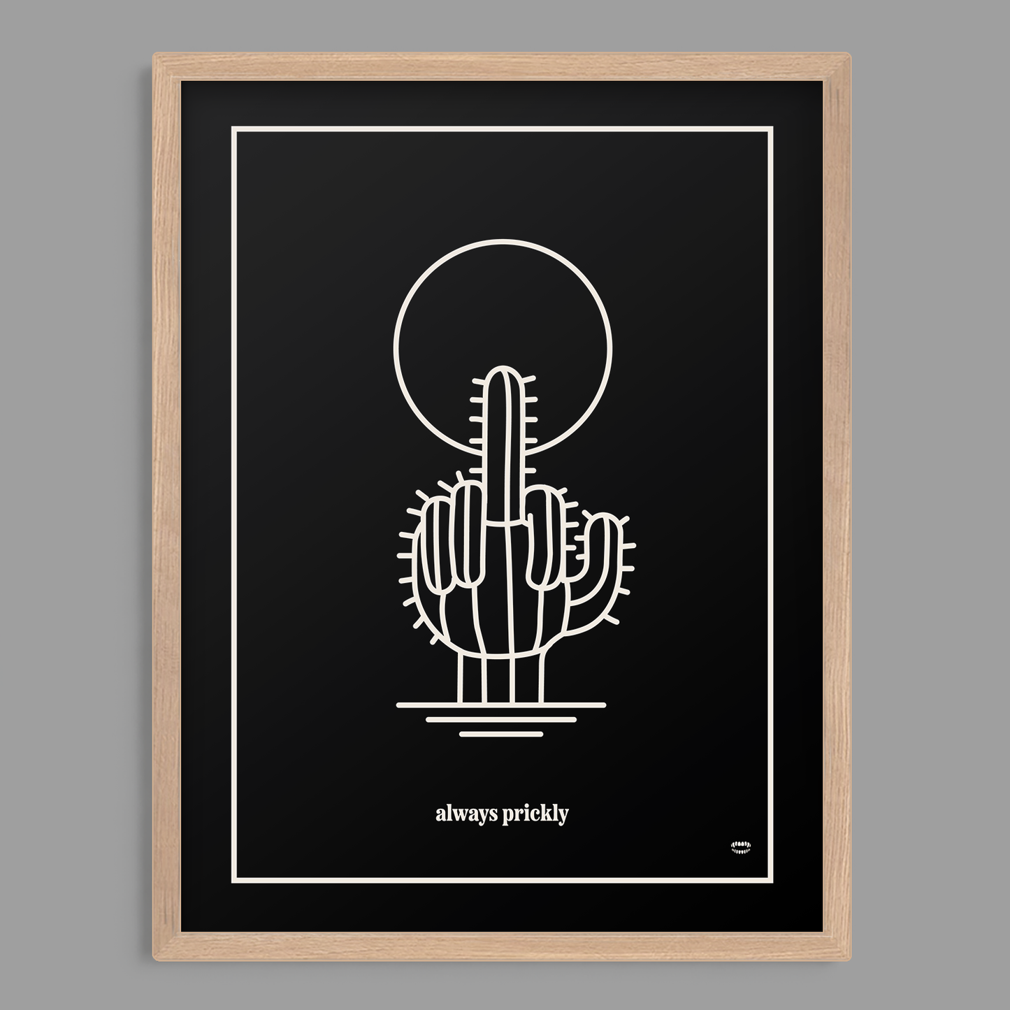 Always Prickly Print