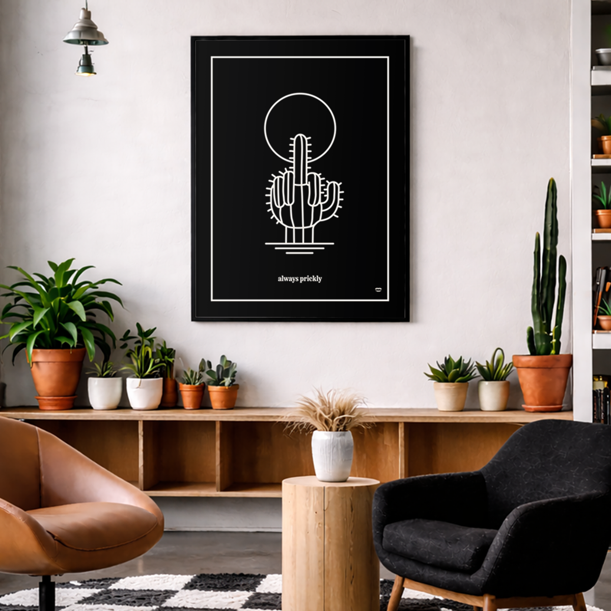 Always Prickly Print