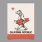 California Bear Print