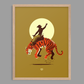 Cowboy Tiger Print