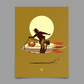 Rocket Cowboy Print