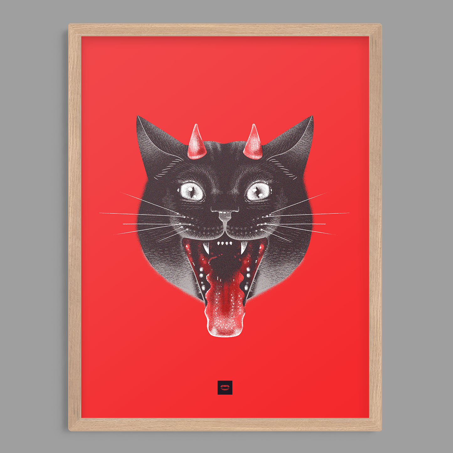 Devil Cat Print
