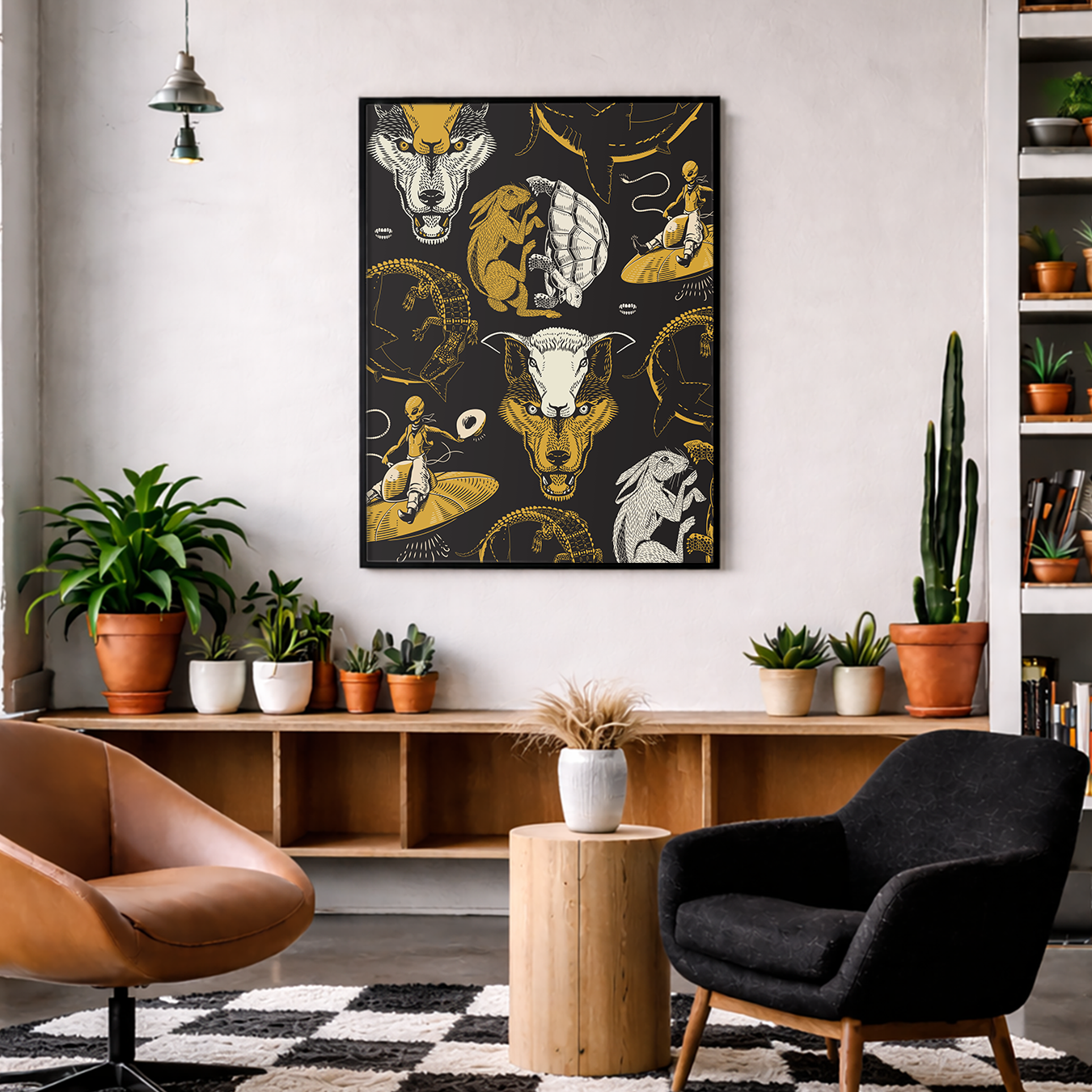 Far Out Flash Print