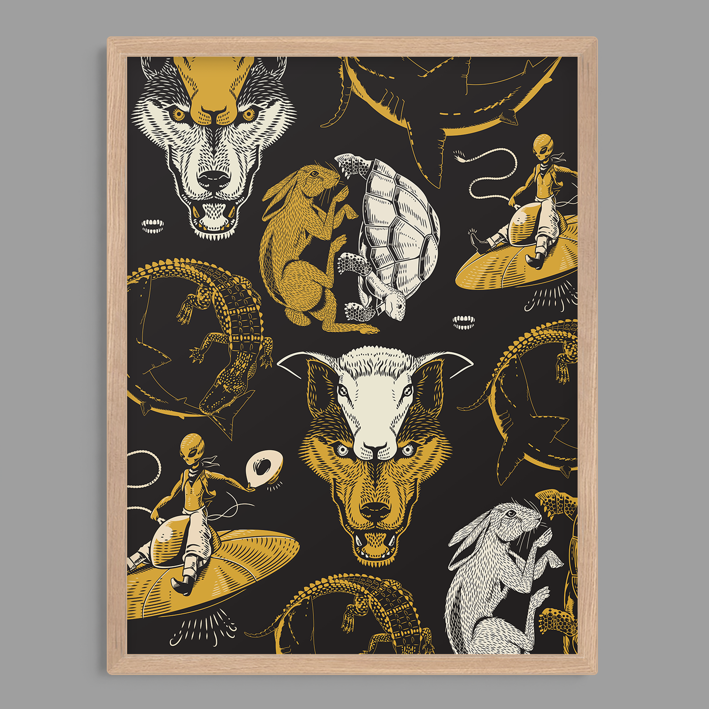 Far Out Flash Print