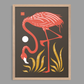 Flamingo Print