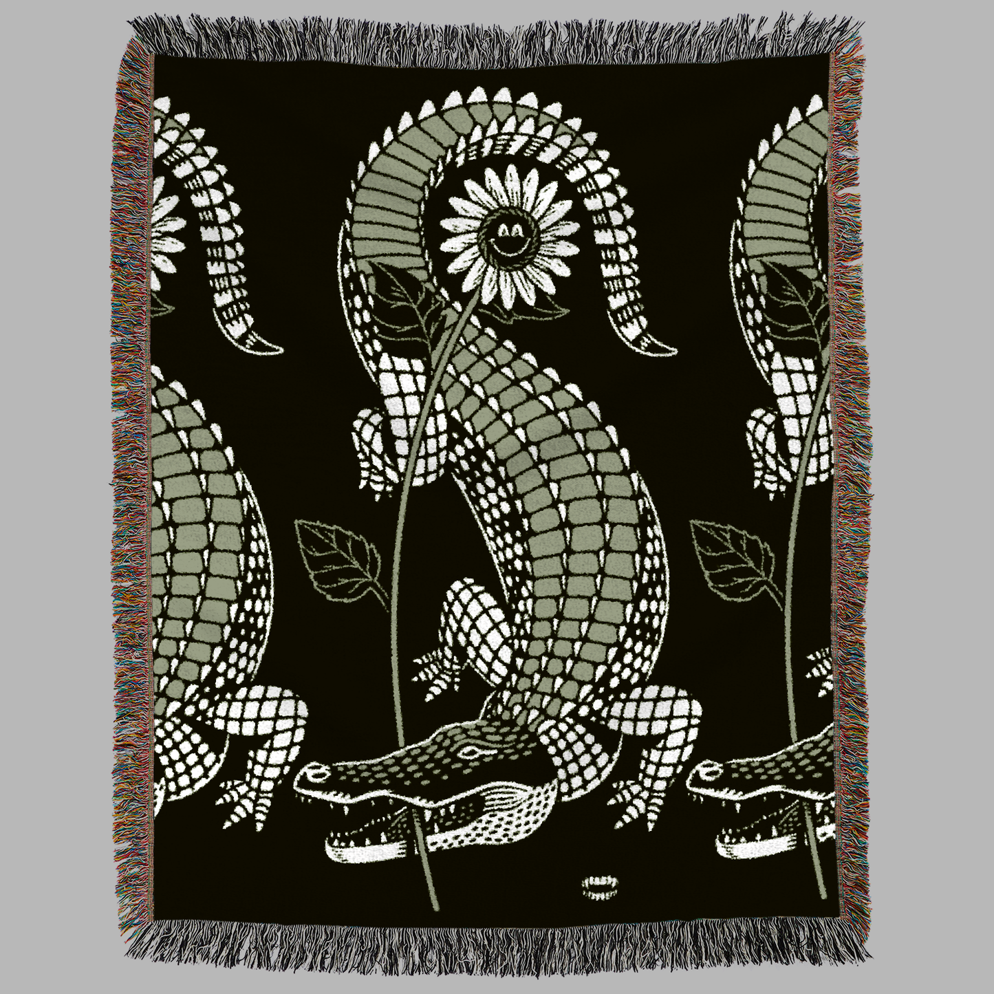 GATOR FLOWER | BLANKET