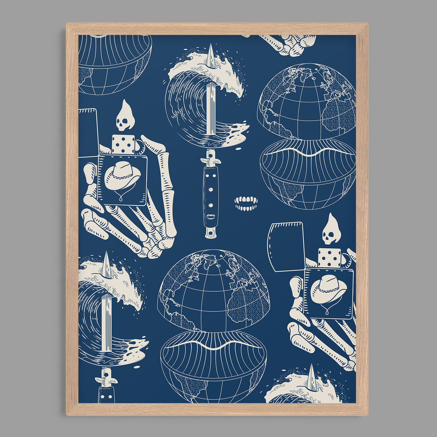 Global Surf Flash Print