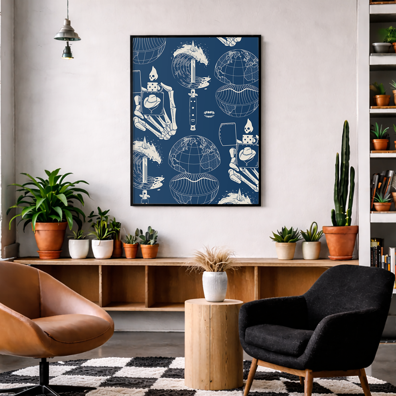 Global Surf Flash Print