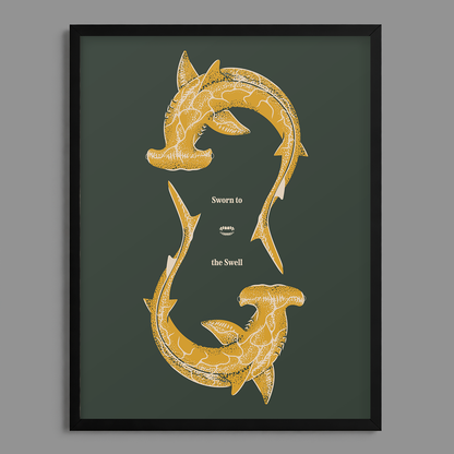 Hammerheads Print