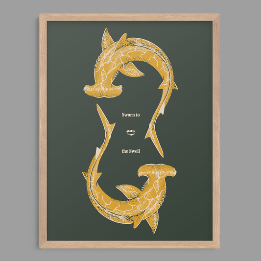Hammerheads Print