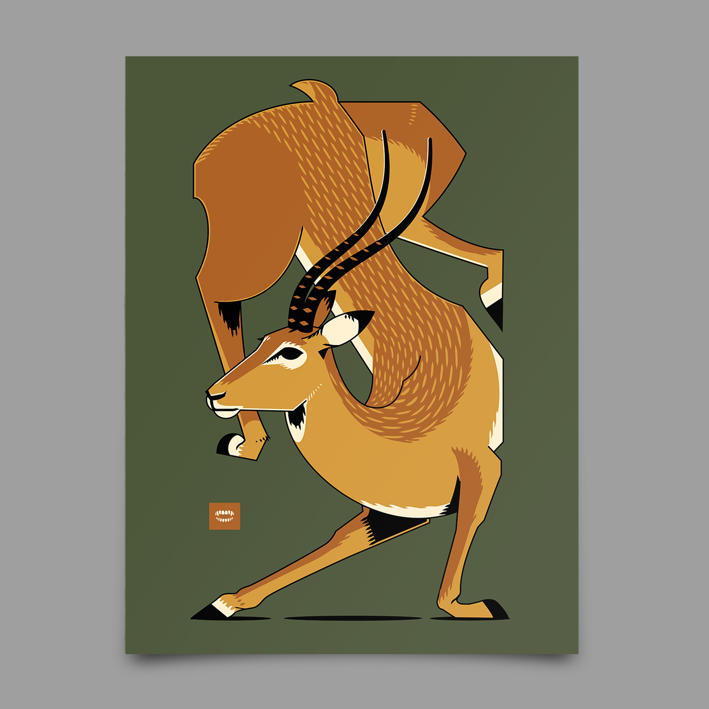 Impala Tessellation Print