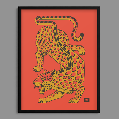 Jaguar Tessellation Print