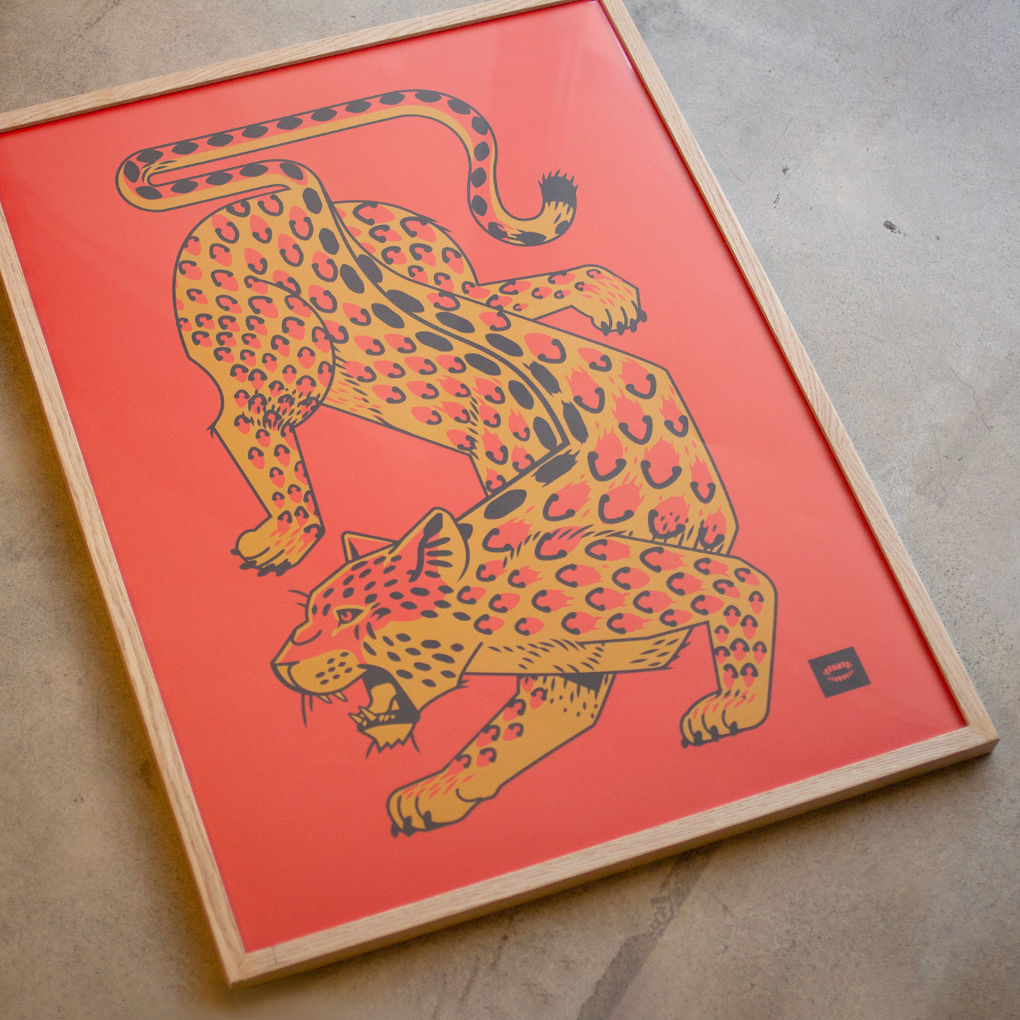 Jaguar Tessellation Print