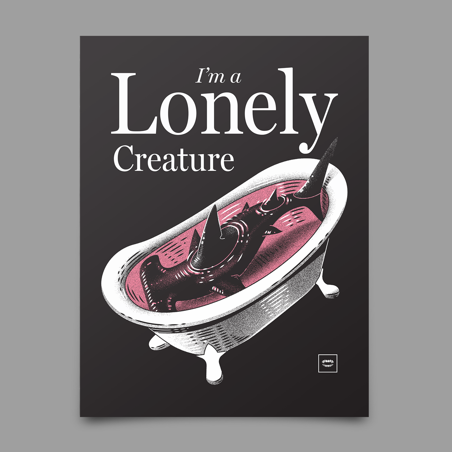 Lonely Hammerhead Print