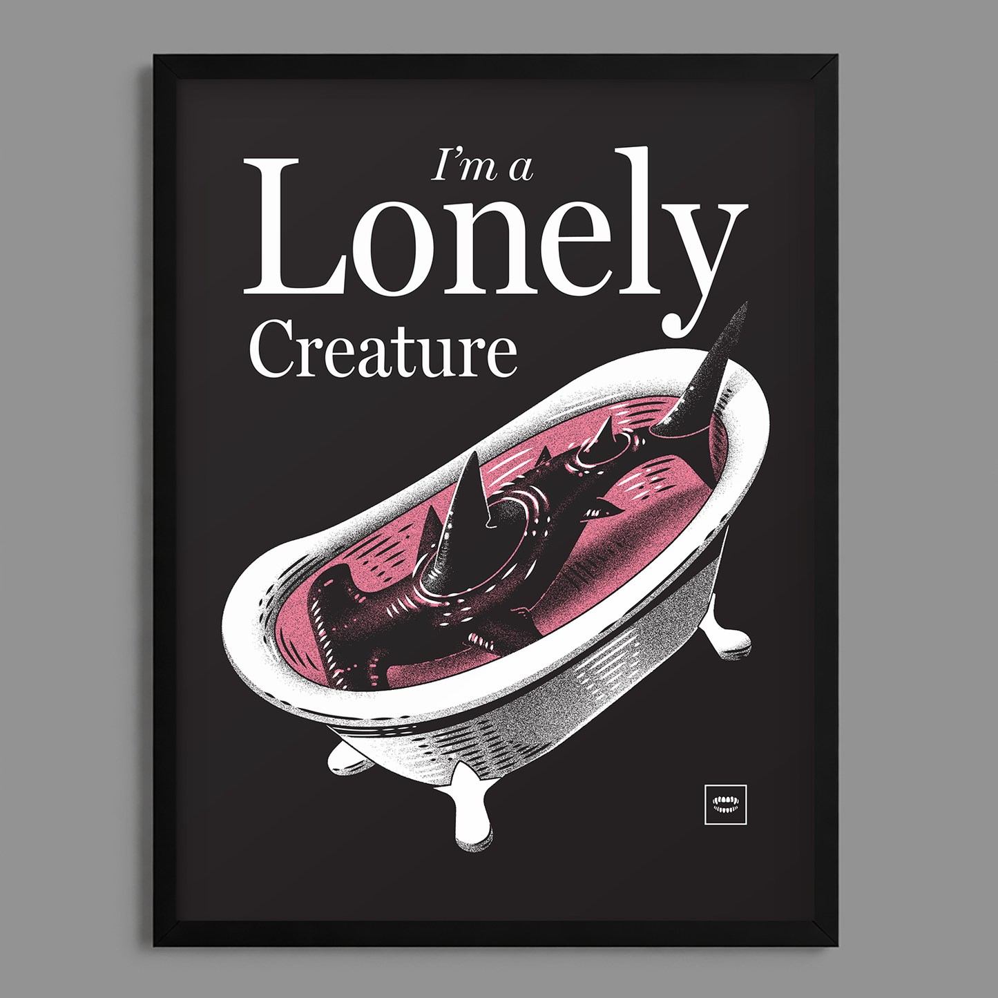 Lonely Hammerhead Print