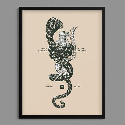 Mongoose Snake Print