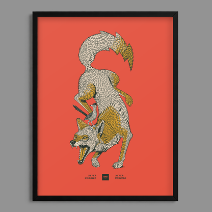 Coyote Roadrunner Print