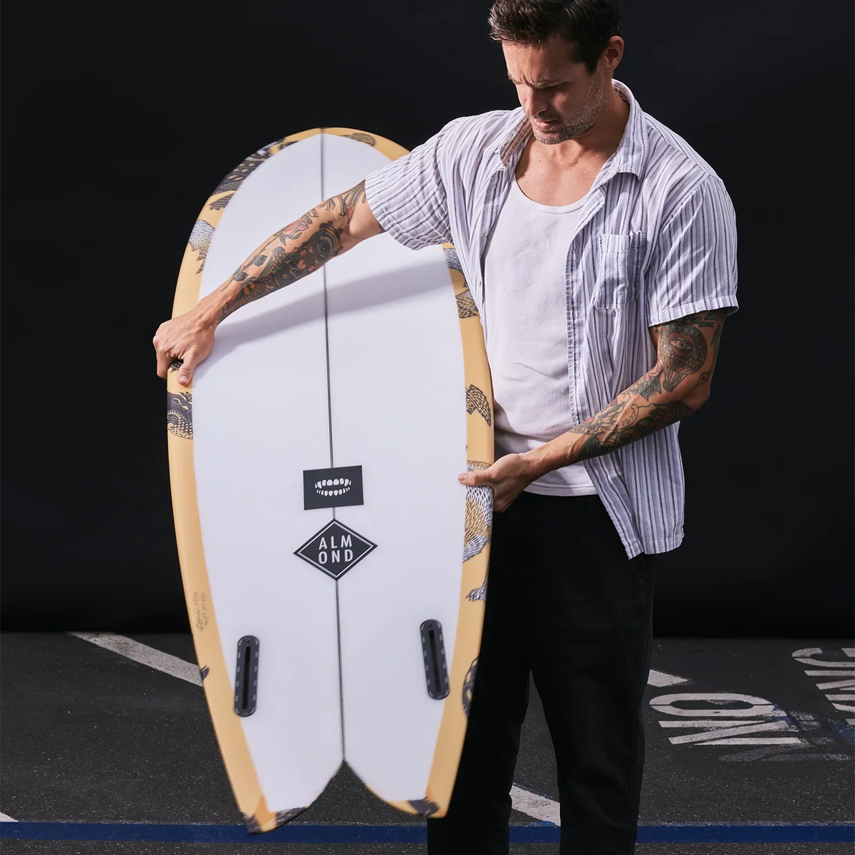 Chomp Fish 5'6 Fish | Never Worried (Orange) – Chomp