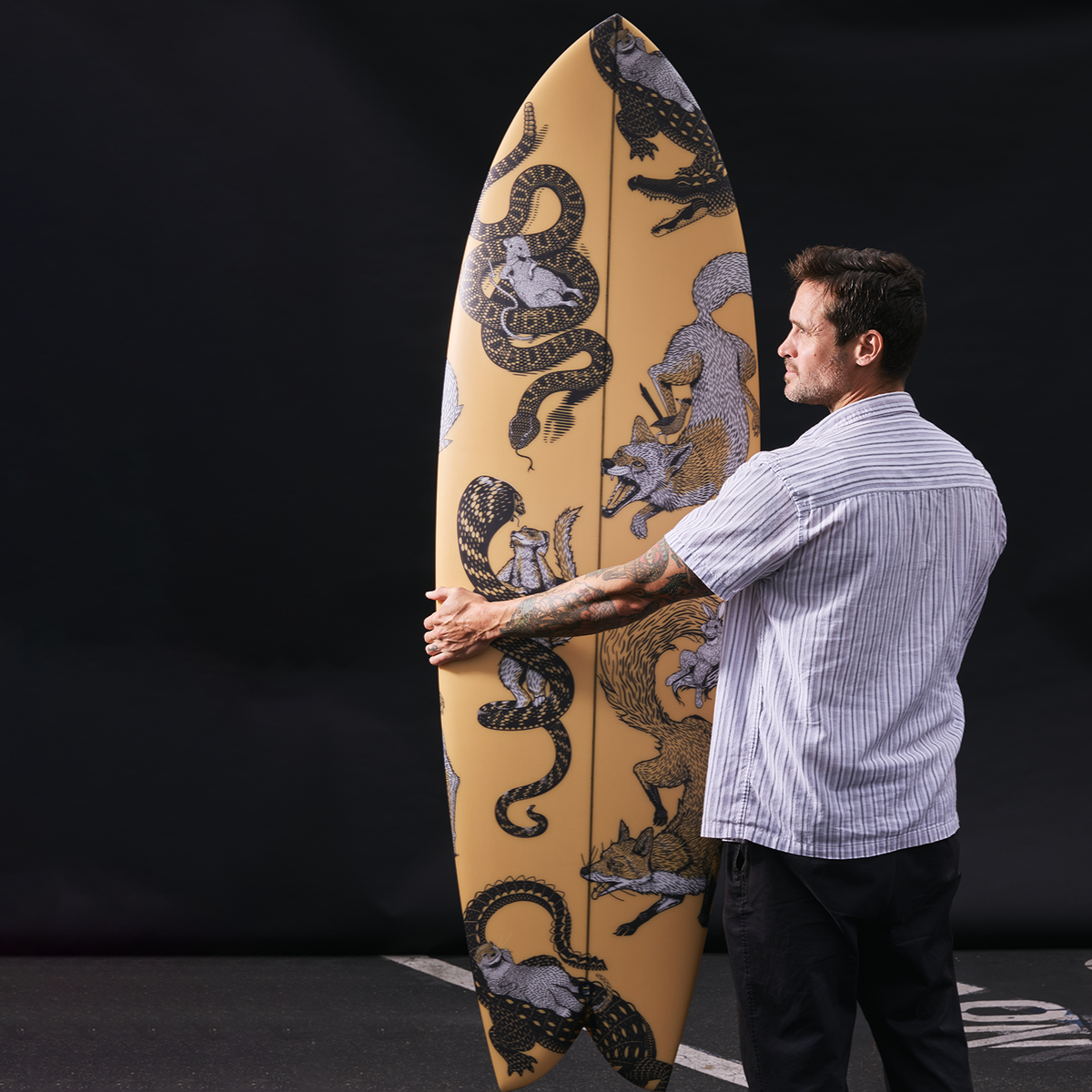 Chomp Fish 5'6 Fish | Never Worried (Orange) – Chomp