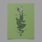 Gator Rooster Print