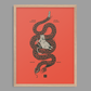Rattlesnake Rat Print