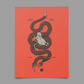 Rattlesnake Rat Print