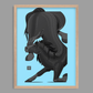 Pony Tessellation Print