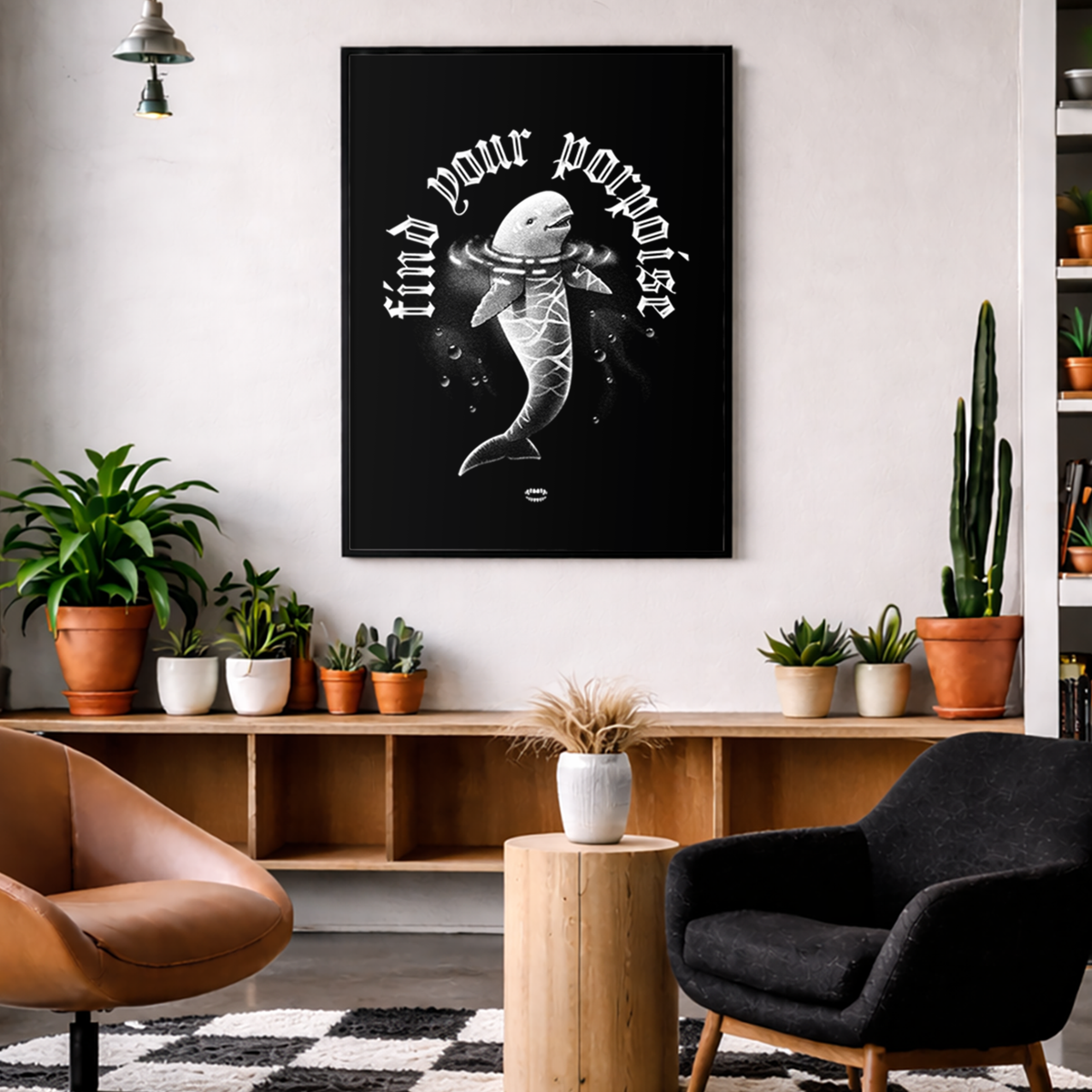 Find Your Porpoise Print