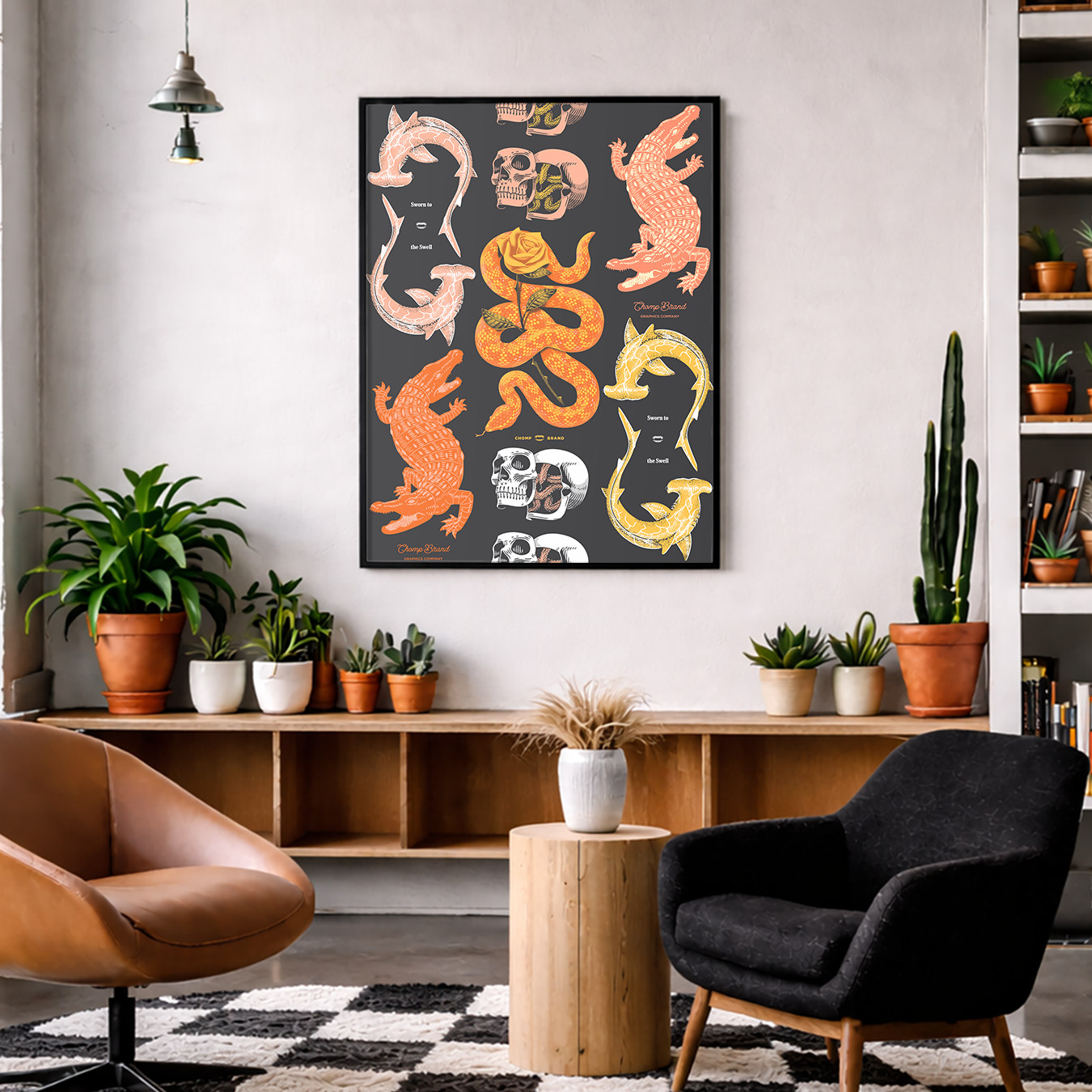 Predators Flash Print