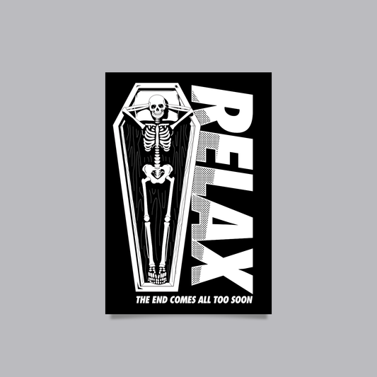 Relax Sticker