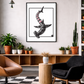 Sashimi Shark Print