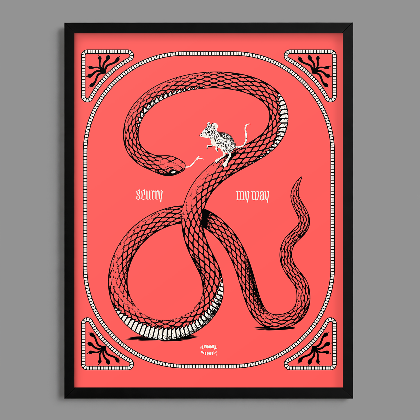 Scurry My Way Print