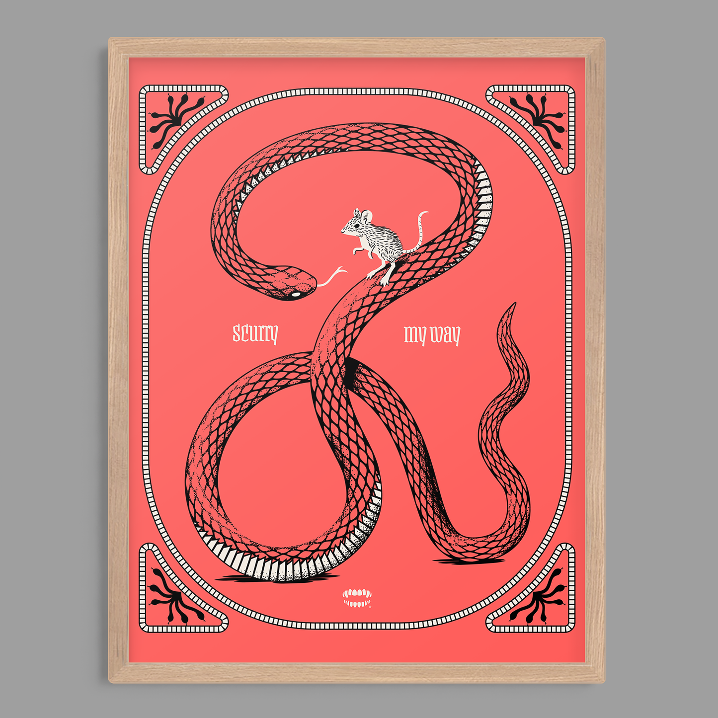 Scurry My Way Print