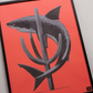 Shark Cactus Print