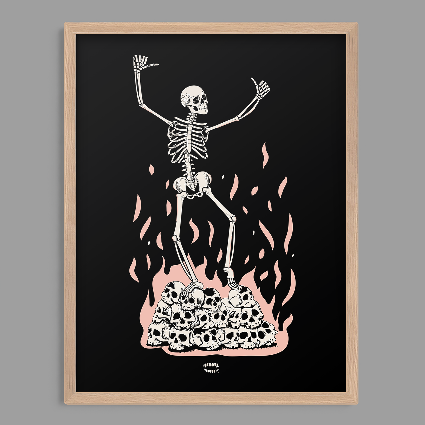Skull Dancing Print