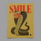 Smile Snake Print