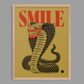 Smile Snake Print