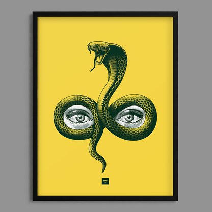 Snake Eyes Print