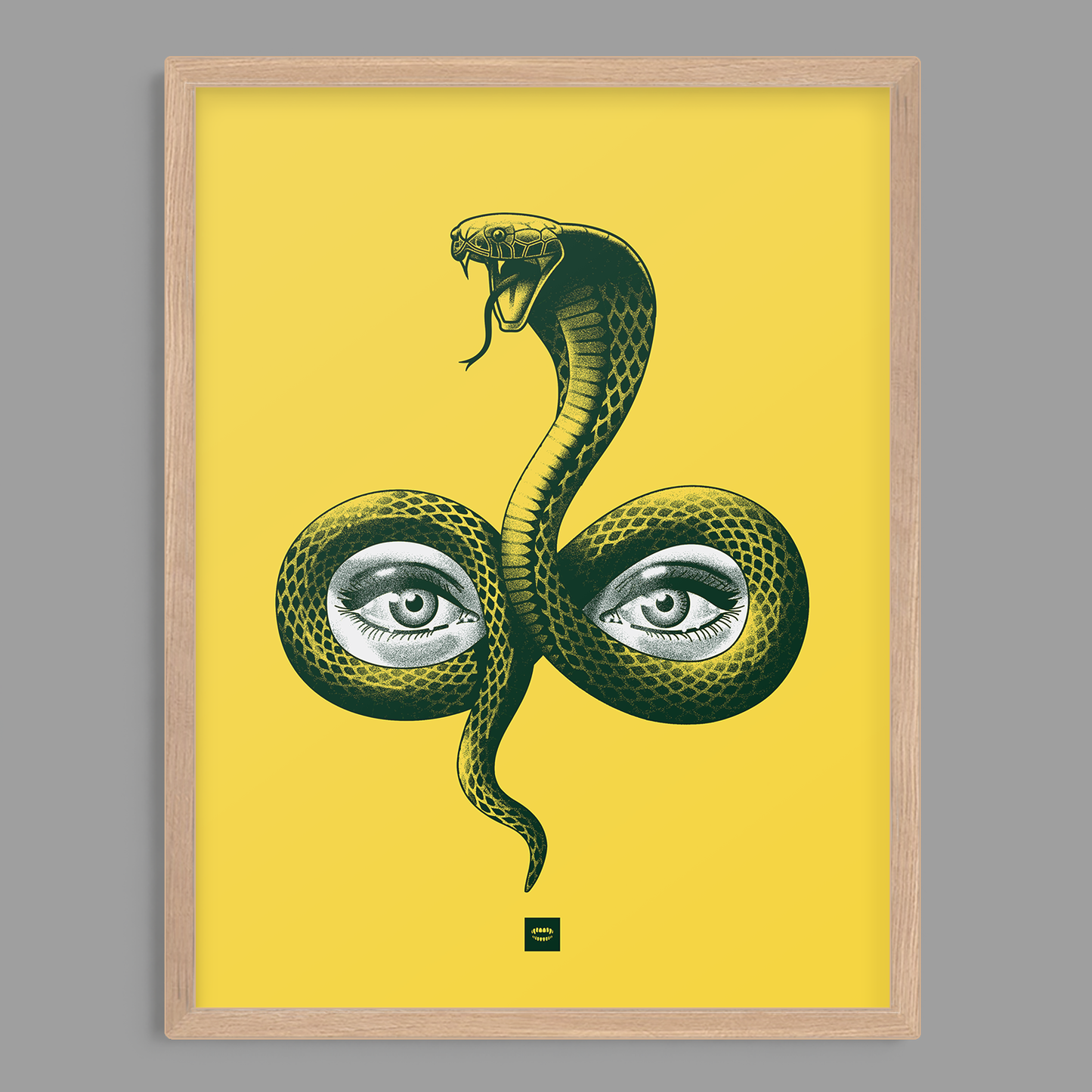 Snake Eyes Print