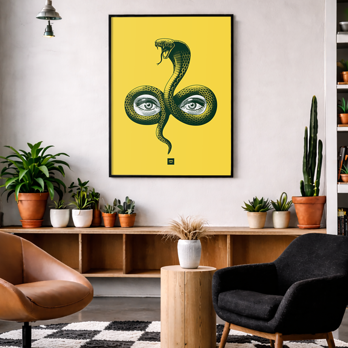 Snake Eyes Print