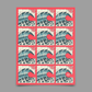 Square Wave Barrel Print