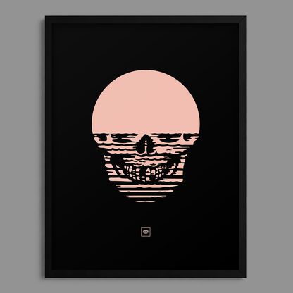 Sunset Undead Print